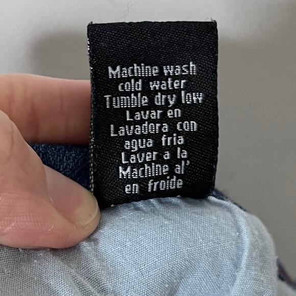 Cello Women's Skinny Jeans 9 Distressed Raw Cuffed Hem Blue Medium Wash Stretch - Picture 7 of 7